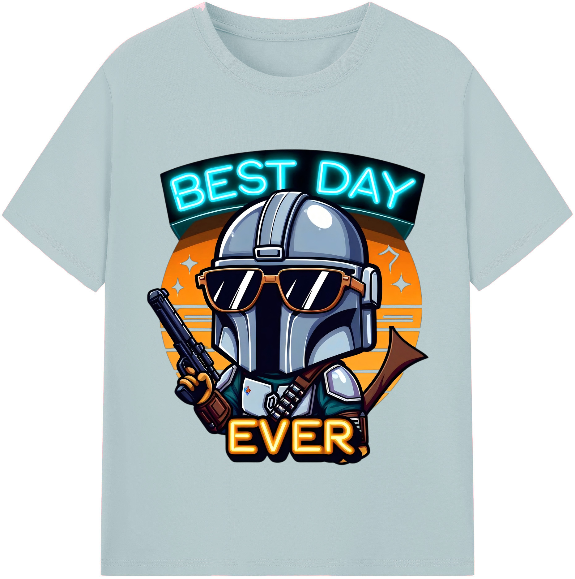 （画像用） スター・ウォーズ Star Wars 綿100％半袖Tシャツ（フロントプリント）